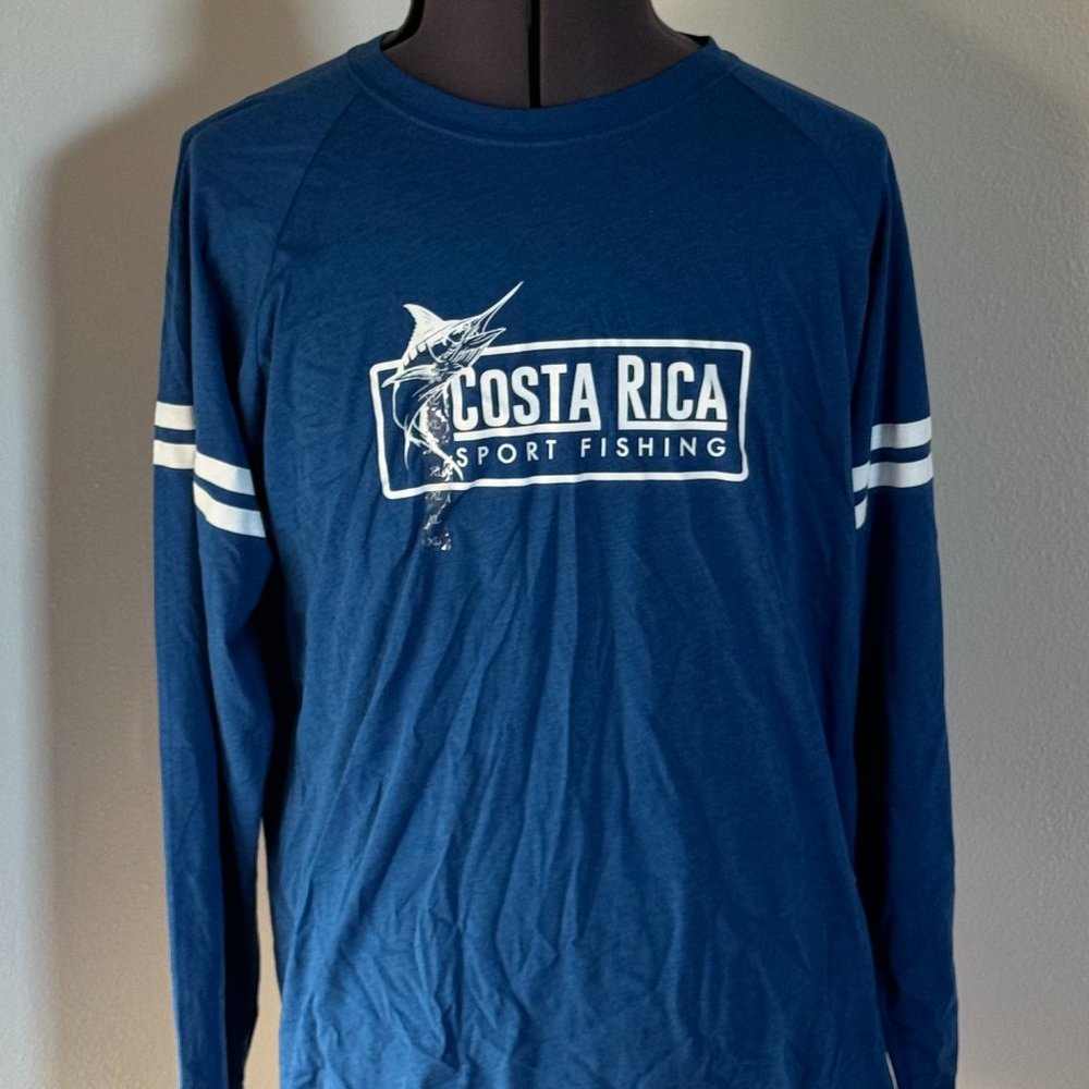 Costa Rica Sport Fishing Shirt - XL - Men - NWT - Long Sleeve